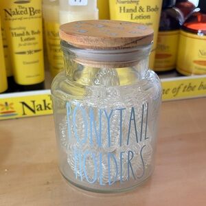 Rae Dunn Clear Spiral Hair Ties Set